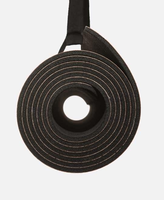 Eco-Friendly Cork Yoga Mat with Rubber Base